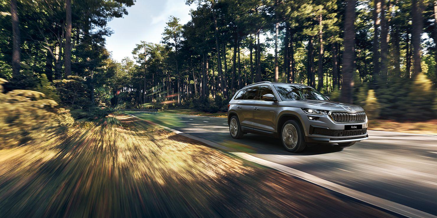 Kodiaq ngoai that rung Skoda Kodiaq 2025